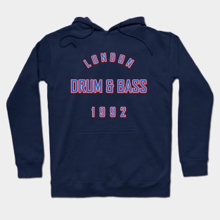 LONDON DRUM AND BASS 1992 Hoodie